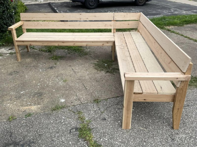 1 bench outside